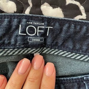 Loft denim, wide leg jeans/trousers